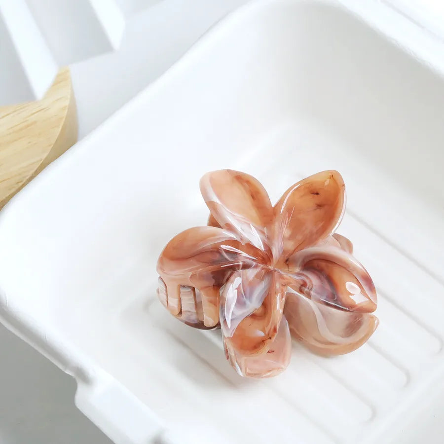 Elegant Lady Artistic Women's Geometric Resin Hair Claws