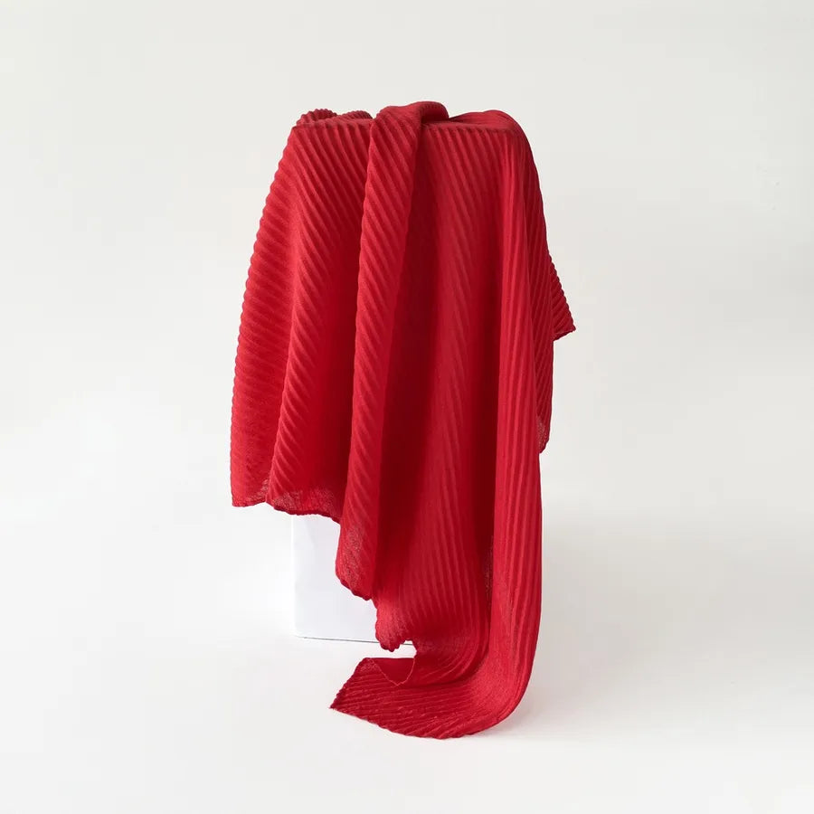 Women's Elegant Simple Style Solid Color Imitation cotton and linen Silk Scarf