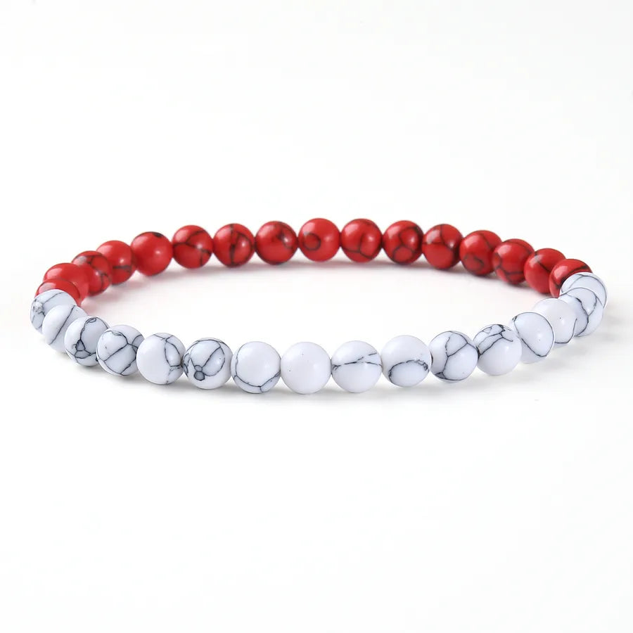 Commute Round natural stone Beaded Chain Bracelets In Bulk