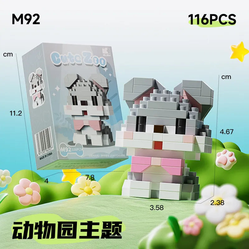 Kids(7-16Years) Children Unisex Animal ABS Building Toys Learning & Education Toys