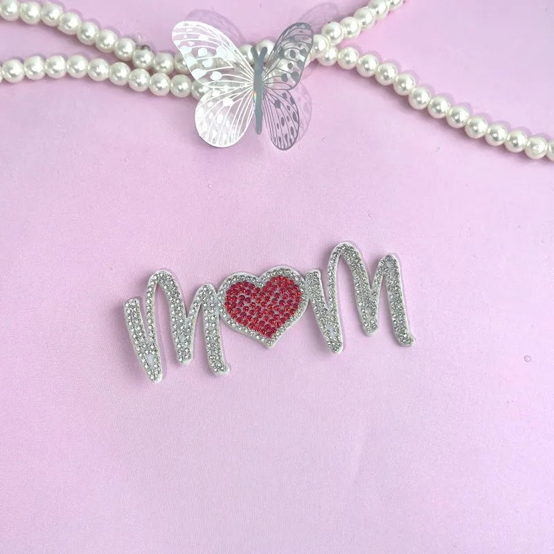 Mother'S Day Romantic Letter Heart Shape Felt Party Cake Decorating Supplies Party Supplies Cake Decorating Supplies 1 Piece