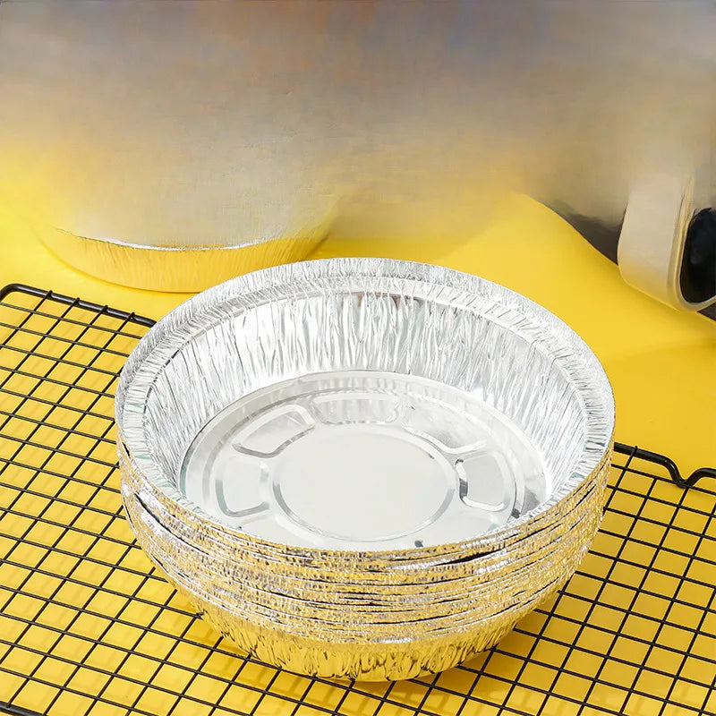 Disposable Air Fryer for Wholesalers for Oven Use Special Tin Paper Plate Special Aluminum Foil Bowl for Rice