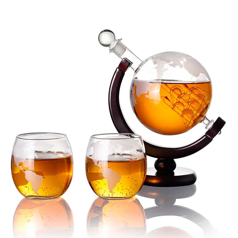 Casual Solid Color High Borosilicate Glass Wine container 1 Piece 1 Set