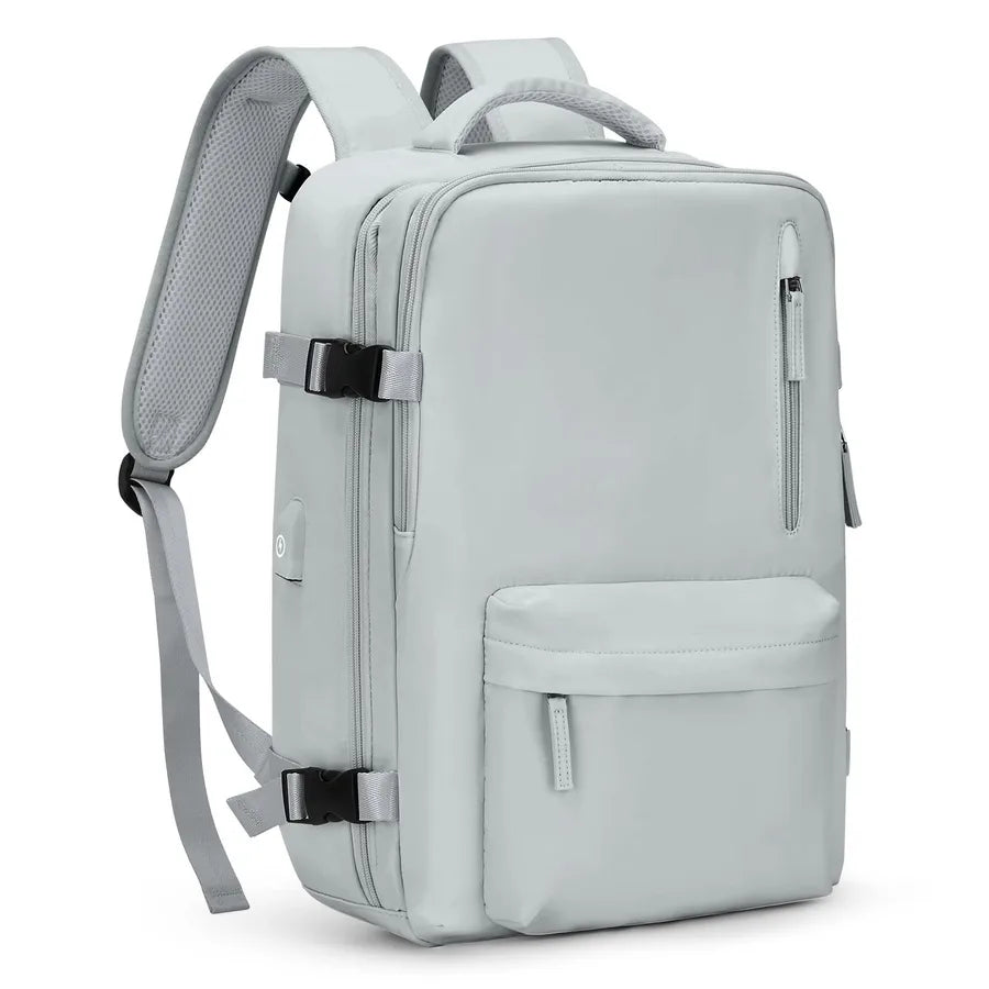Solid Color Travel Daily Women's Backpack