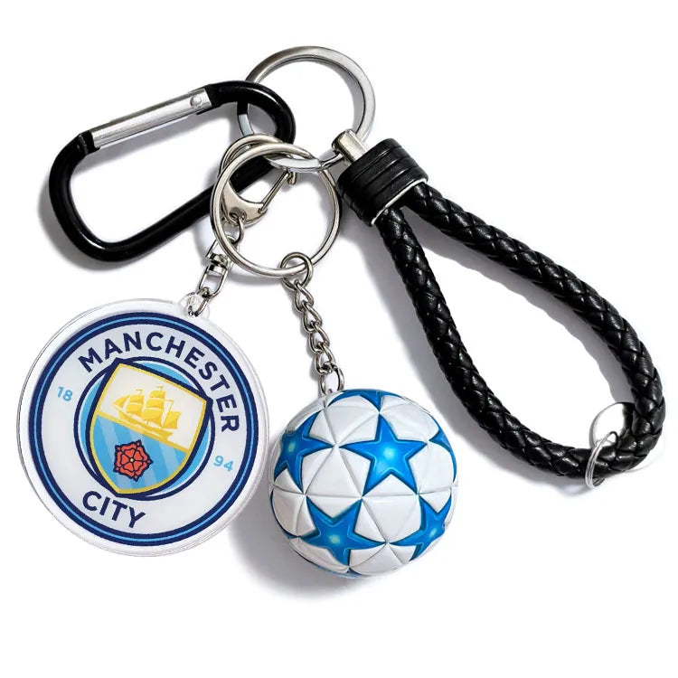 Streetwear Letter Football Acrylic + Plastic Plastic Unisex Spring Ring Trigger Clasp Closure Keychain