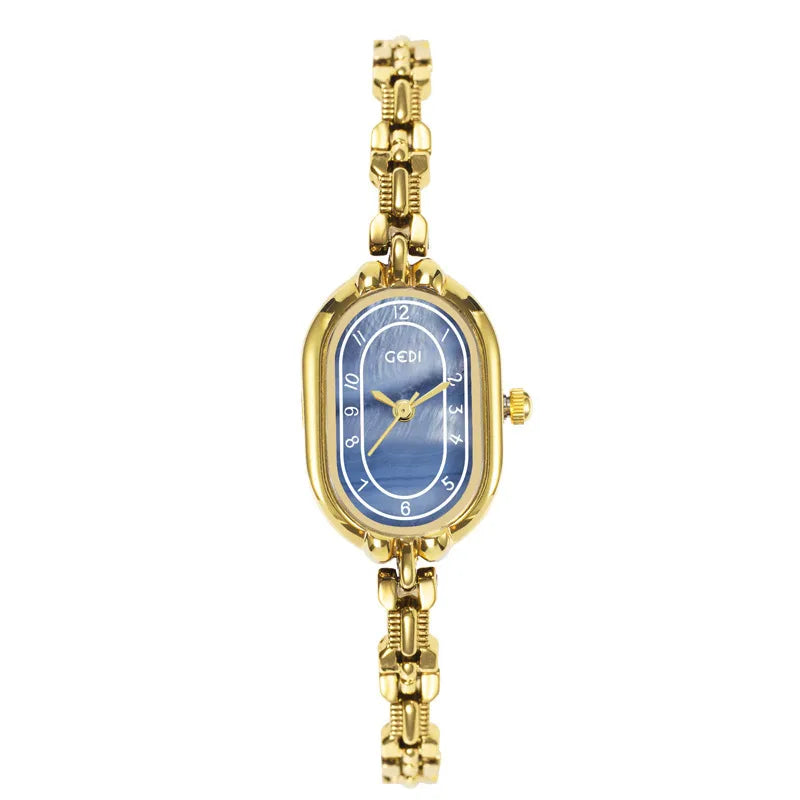 Vintage Style Classic Style Geometric Jewelry Buckle Quartz Watch Women's Watches