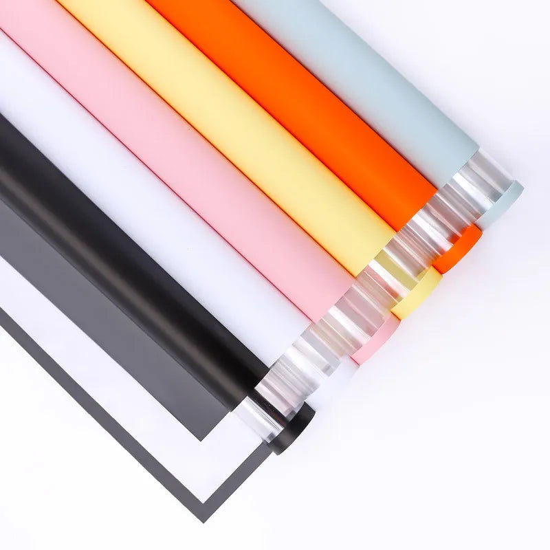 Casual Simple Style Solid Color OPP Date Festival Gift Wrapping Supplies Party Supplies Gift Wrapping Supplies 20 PCS/Package