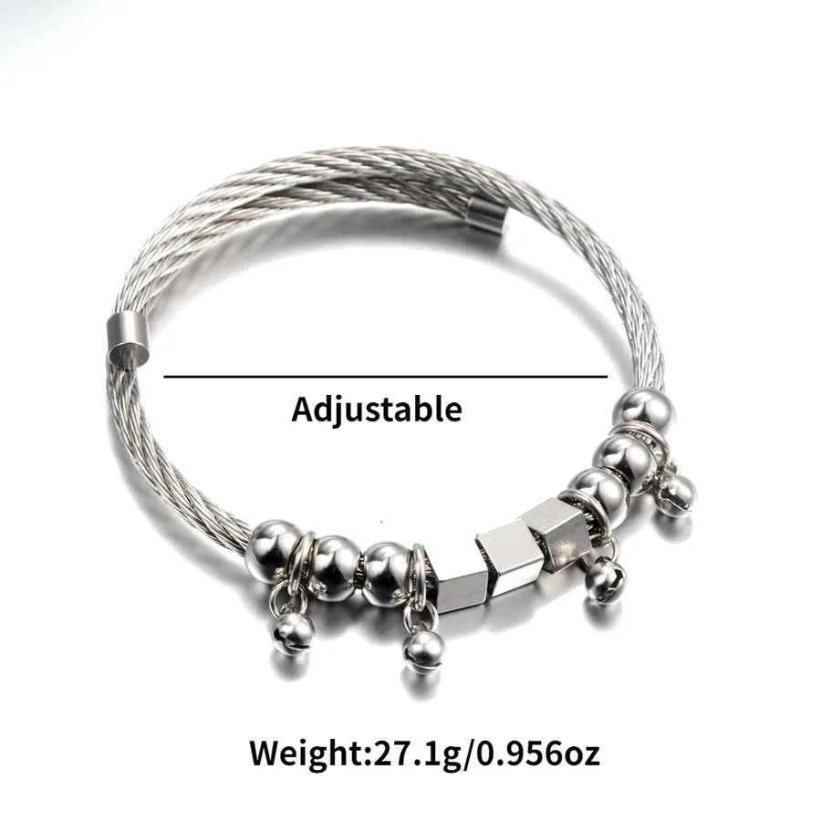 Retro Classic Style Cross Elephant Snowflake 304 Stainless Steel Men's Bangle Men Cuff & Bangle