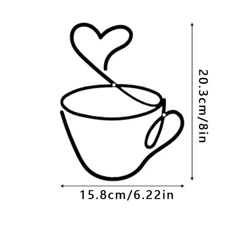 Classic Style 1605 Coffee Iron pendant Wall Art