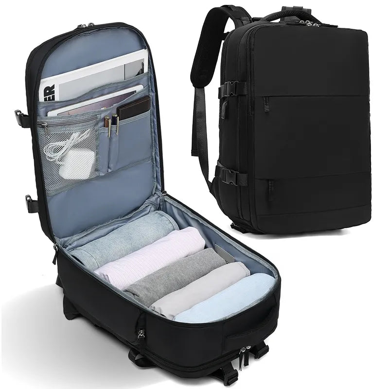 new student casual backpack schoolbag women's large capacity multi-functional computer backpack travel backpack