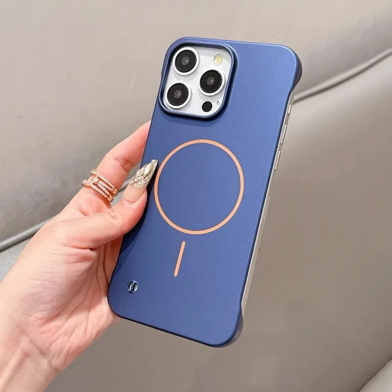 PC Color Block Simple Style Phone Cases Phone Accessories
