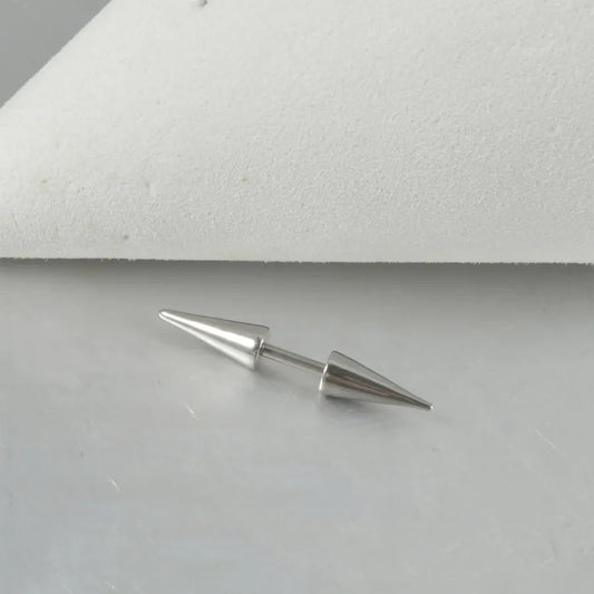 1 Piece Eyebrow Studs Casual Exaggerated Simple Style Solid Color 304 Stainless Steel Plating 18K Gold Plated
