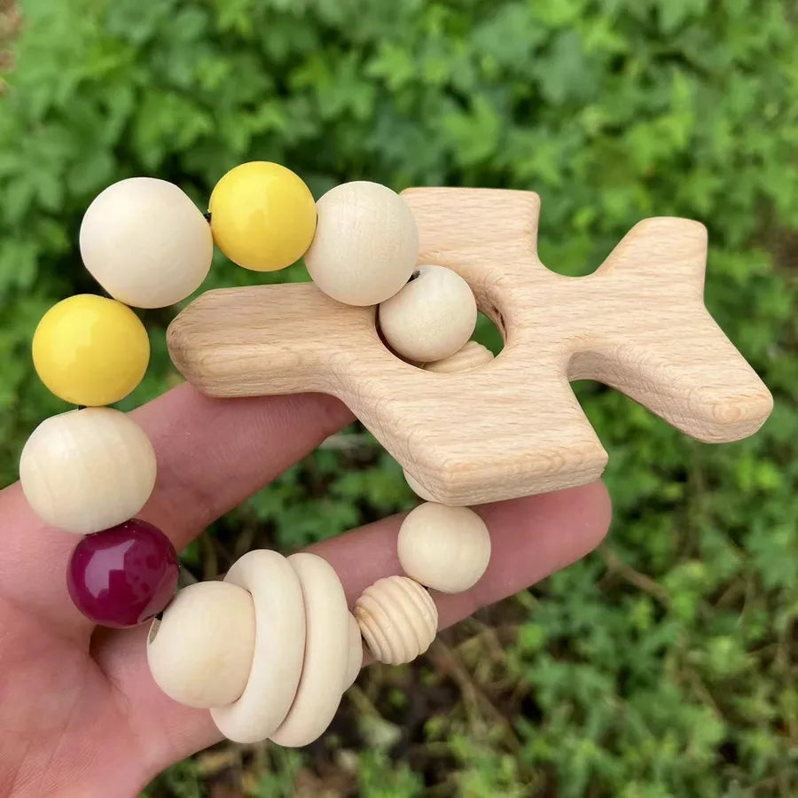 baby toys bear wood toys