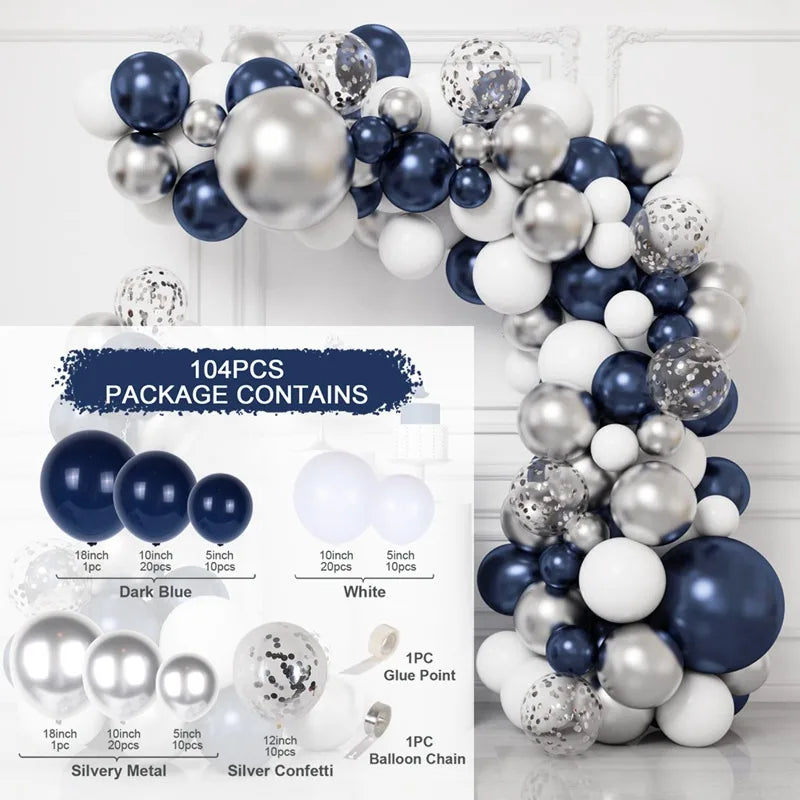 10 Series Birthday Party Decoration Balloon Suit Balloon Chain Arch Wedding Wedding Room Scene Arrangement