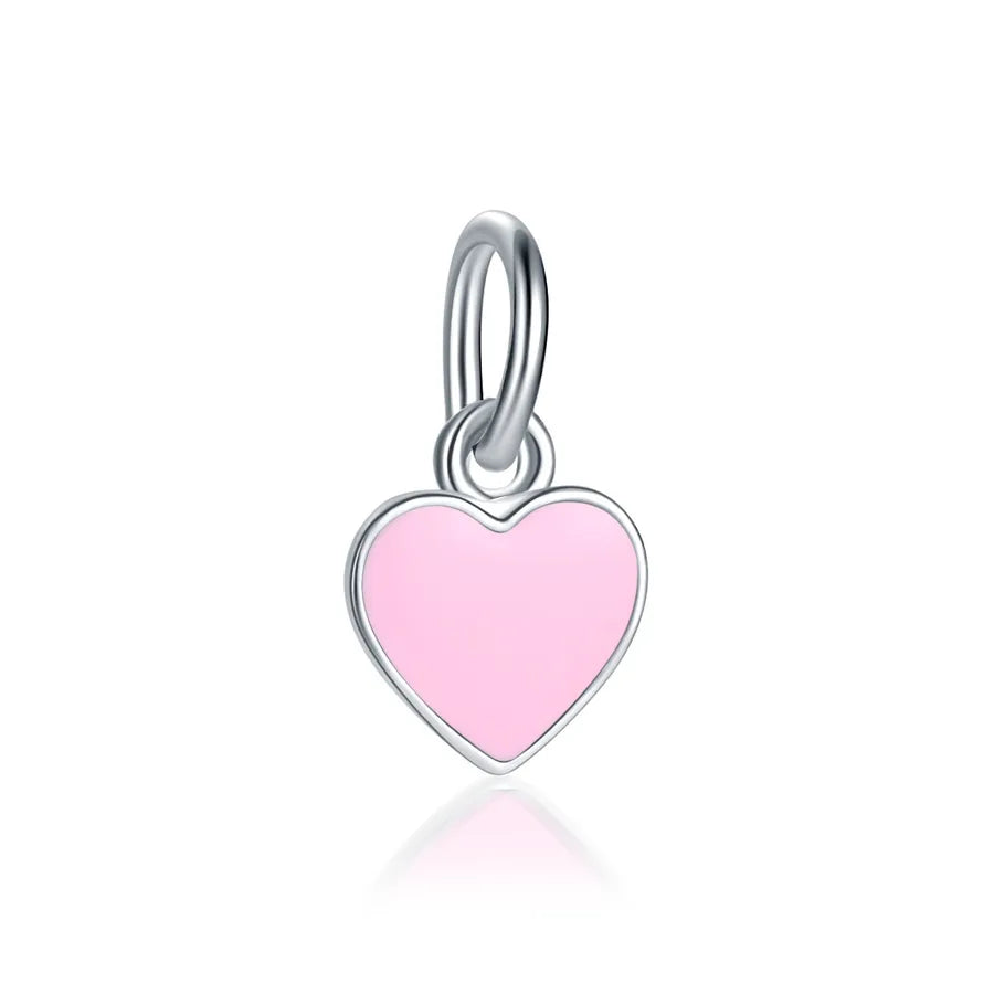 1 Piece Diameter 10mm Alloy Coconut Tree Heart Shape Bow Knot Pendant