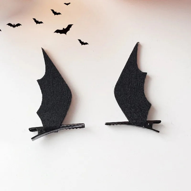 Halloween Hair Accessories Skull Clip Masquerade Duckbill Clip Devil Pumpkin Holiday Headwear Wholesale