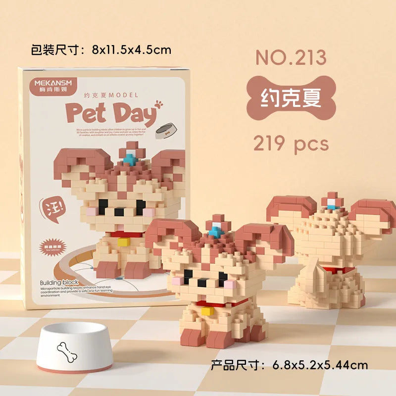 Kids(7-16Years) Children Unisex Cartoon Character Plastic Building Toys Learning & Education Toys