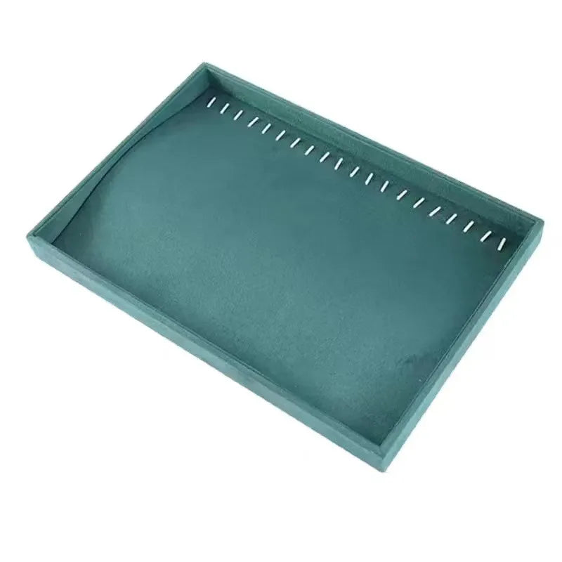 Dark Green Internet Red Jewelry Tray Bracelet Bracelet Ring Yu Pei Earrings Jewelry Display Rack Jewelry Storage Rack