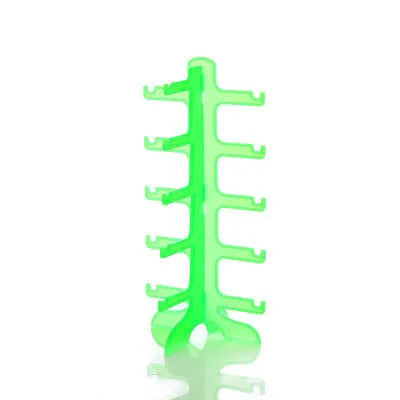 artistic solid color plastic jewelry display