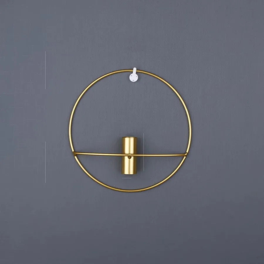 Simple Style Solid Color Iron Wall Art