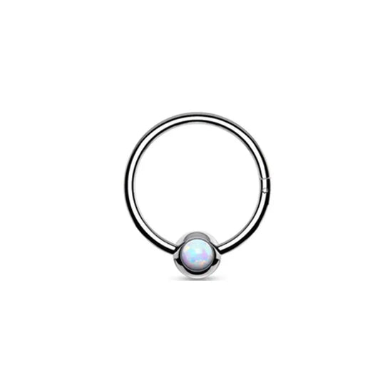 1 Piece Nose Rings & Studs Casual Solid Color Classic Style Geometric Pure Titanium Plating Inlay Zircon White Gold Plated Gold Plated Nose Rings & Studs