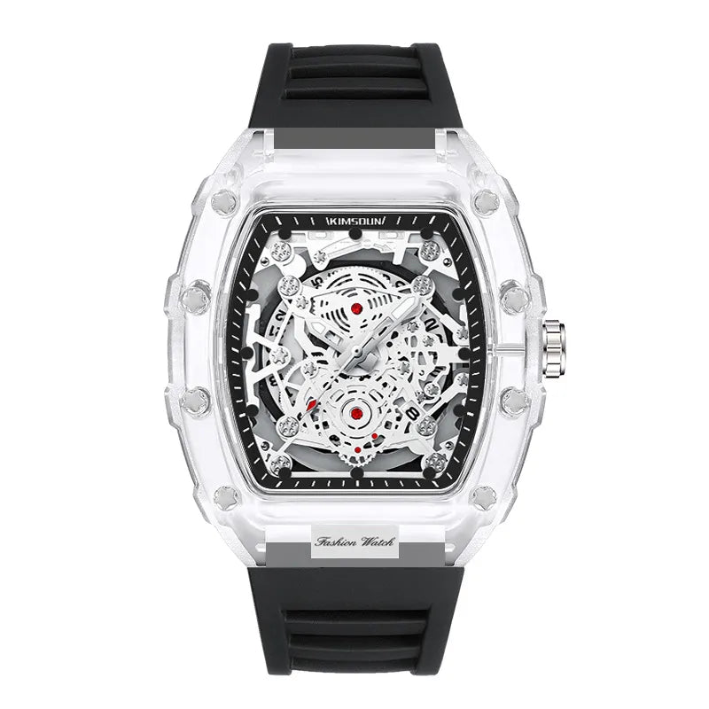 Simple Style Geometric Buckle Quartz Men's Watches