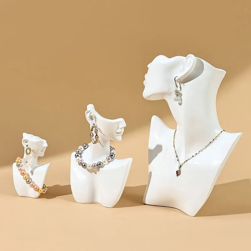 1 Piece Resin Simple Style Portrait Jewelry Display