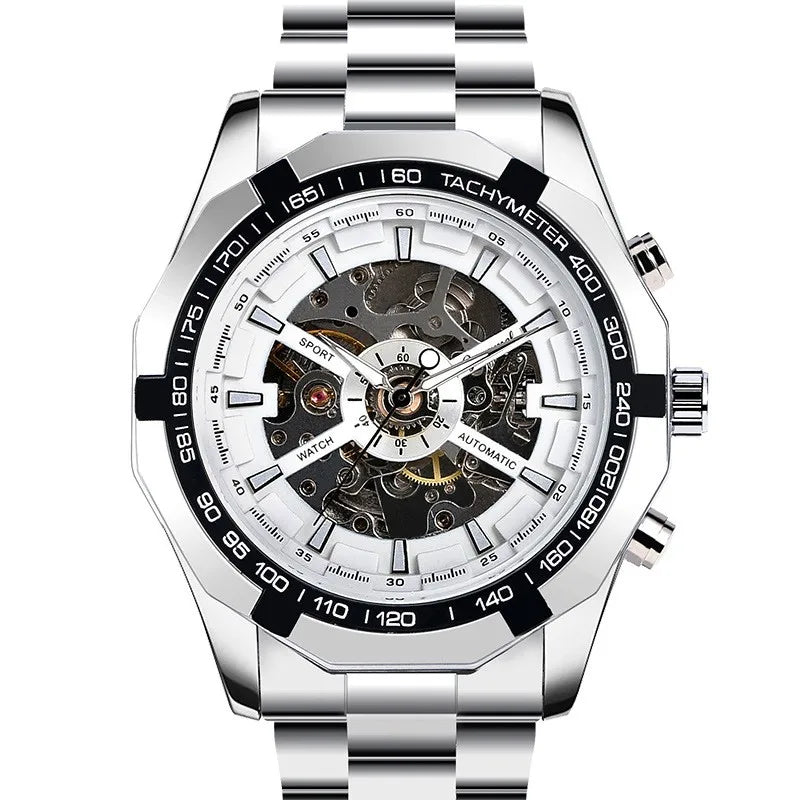 business gear double side snaps mechanical men's watches