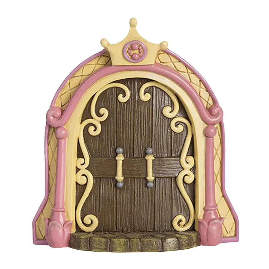 elf fairy door courtyard wooden tree decoration garden crafts