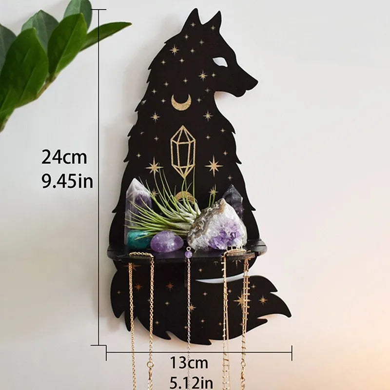 cool style fox cat wood pendant