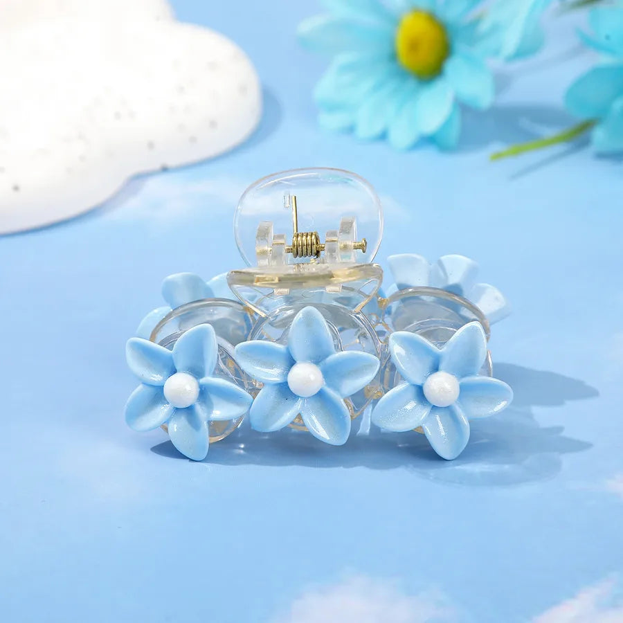 Pastoral Women's Flower Petal Chrysanthemum Synthetic Resin Headwear