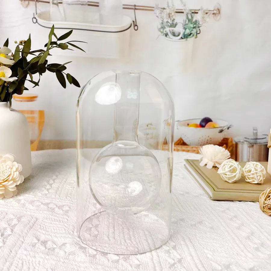 Simple Style Geometric Glass Scented glass bottle Artificial Decorations