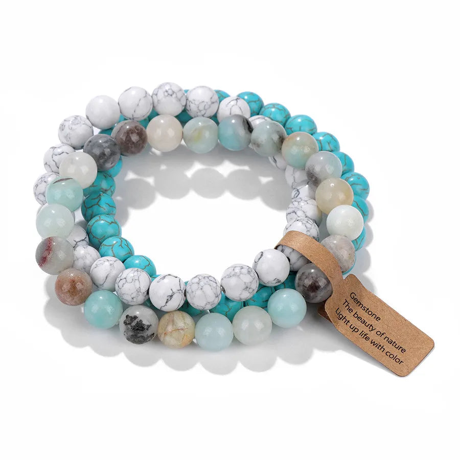 Simple Style Fruit natural stone Crystal Bracelets In Bulk