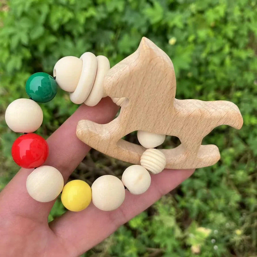 baby toys bear wood toys