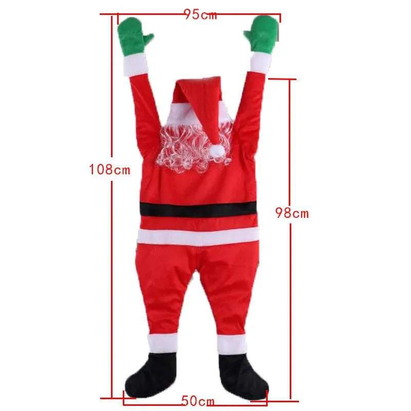 Christmas Casual Santa Claus Party Decorative Props Decorations Hanging Ornaments