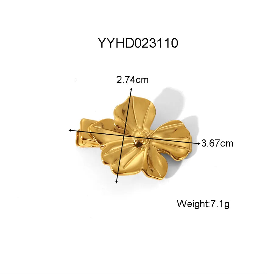 Classic Style Women's Dragonfly Butterfly Bowtie 304 Stainless Steel Hair Clip