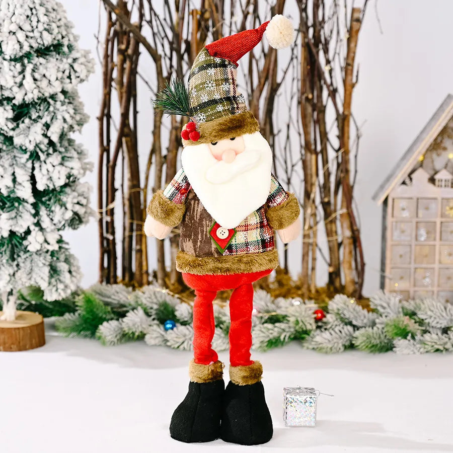Christmas Cartoon Style Doll Party Street Ornaments
