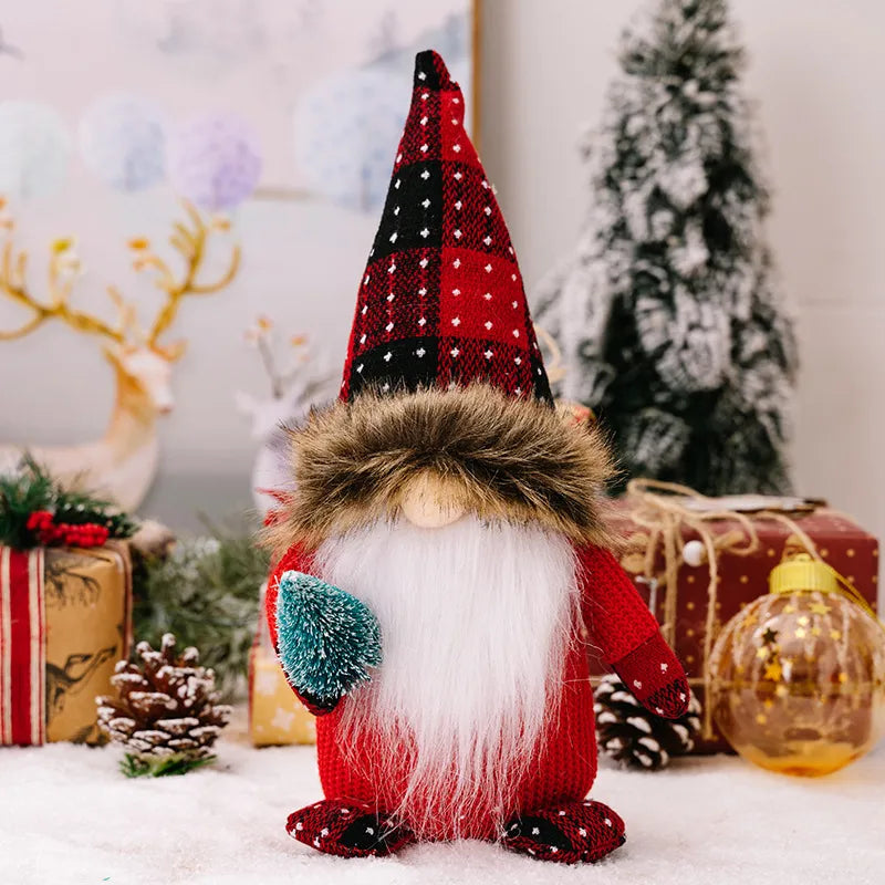 Christmas Cartoon Style Cute Cartoon Character Indoor Party Festival Ornaments