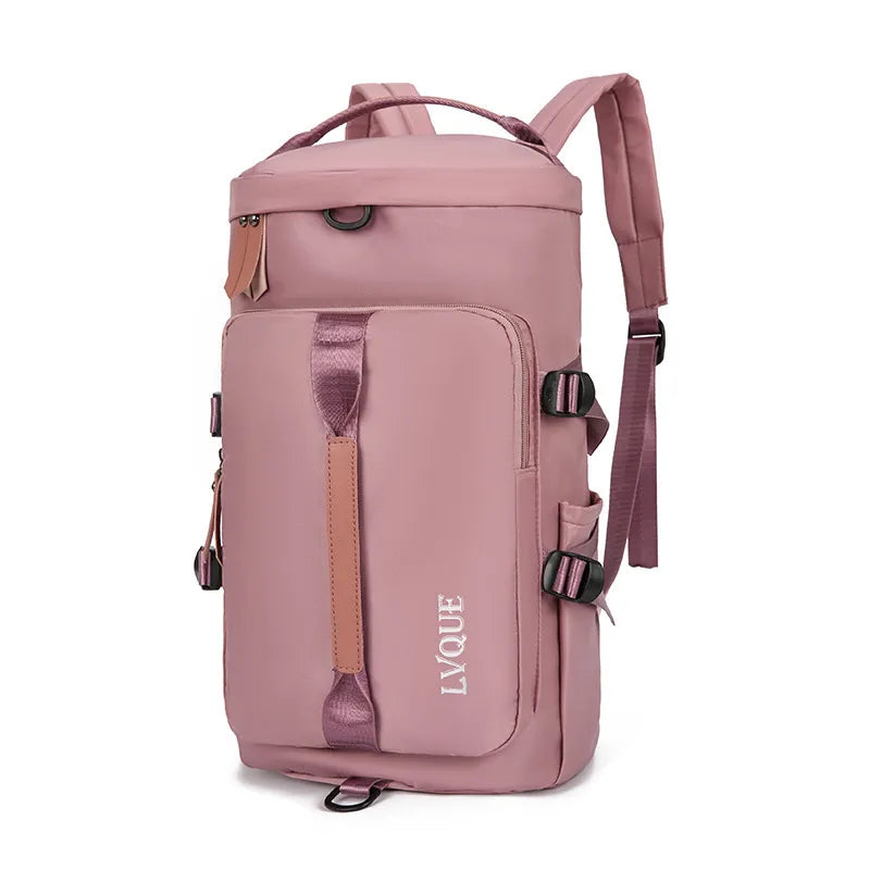 Unisex Streetwear Letter Solid Color Oxford Cloth Waterproof Travel Bags