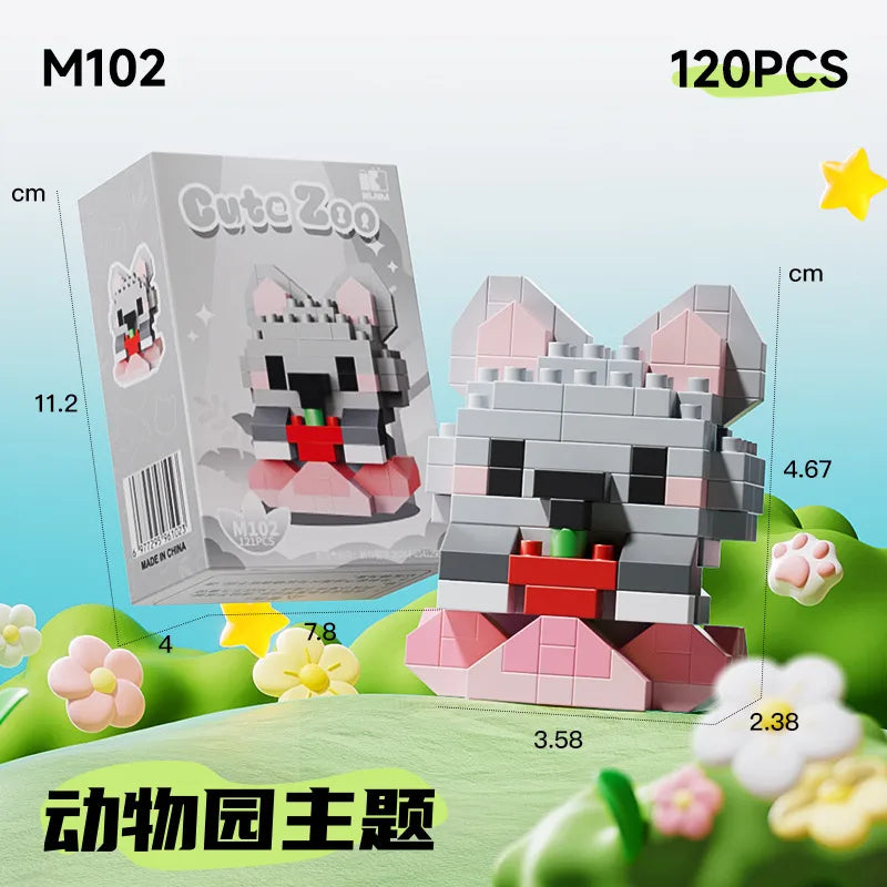 Kids(7-16Years) Children Unisex Animal ABS Building Toys Learning & Education Toys