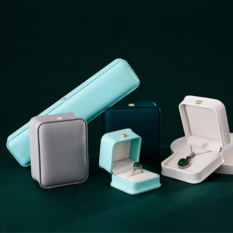 Spot Crown buckle jewelry box high-grade jewelry storage box wholesale jewelry box ring necklace box bracelet box