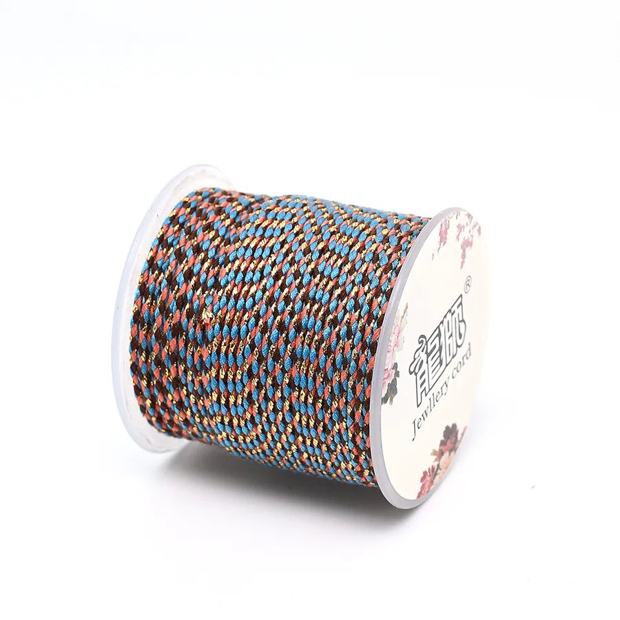 1 Roll/Package Cotton Polyester  Wire Diameter: 2mm Jewelry Accessories