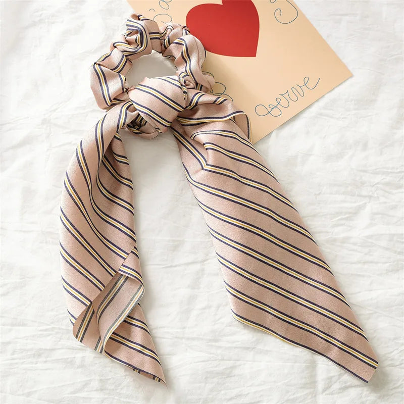 Elegant Lady Women's Stripe Cloth Headwear