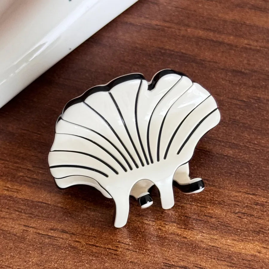 Mini Acetate Ginkgo Leaf Hair Clips Versatile Cute Hair Accessories Side Ponytail Holders Hair Decorations For Women Casual Style