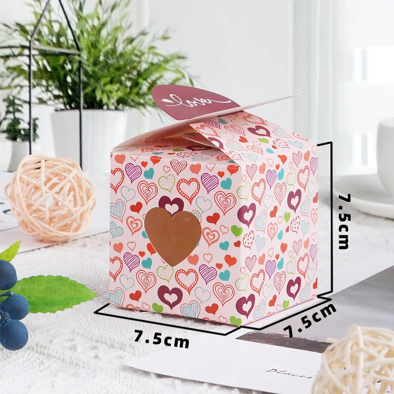 valentine's day simple style classic style color matching paper date gift wrapping supplies