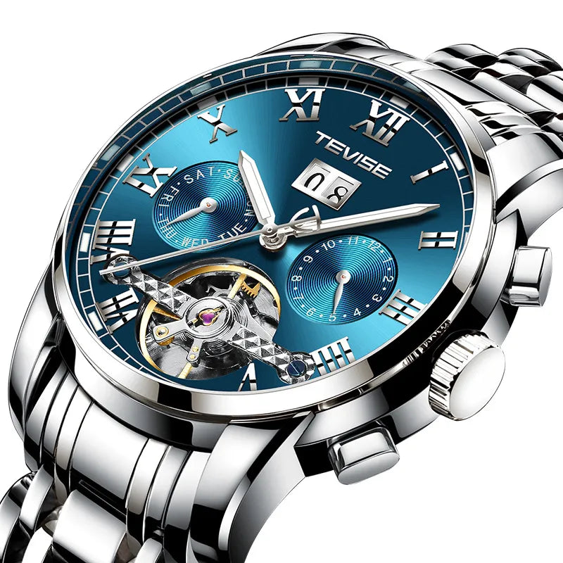 Swiss Tweis Famous watch Tourbillon watch Men's Fashion watch Mechanical watch Trendy Business watch