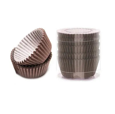 Simple Style Rainbow Heart Shape Solid Color Anti-oil paper Bakeware cake cups