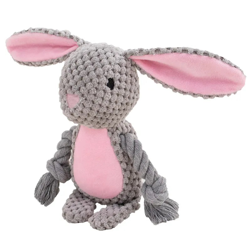 Sound Making Cotton Rope Toys