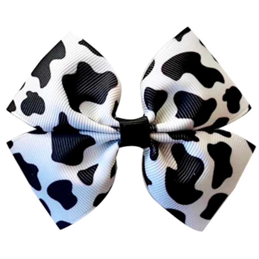 Hot Selling  Milk Bow Western Denim cowgirl   Children's Hairpin