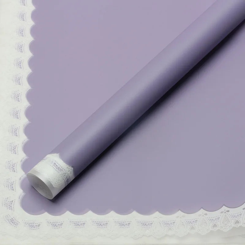 Elegant Romantic Lace Plastic Daily Date Korean Floral Wrapping Paper Party Supplies Gift Wrapping Supplies 1 Pack of 20 Sheets